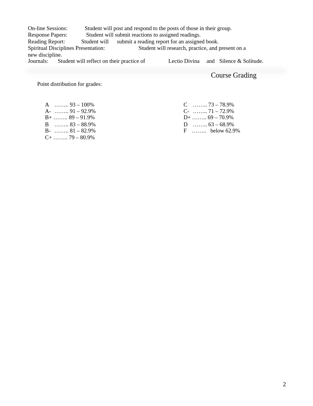 GES433P Biblical Spirituality (Durie F16 M)_d4eunlaxo2z_page2