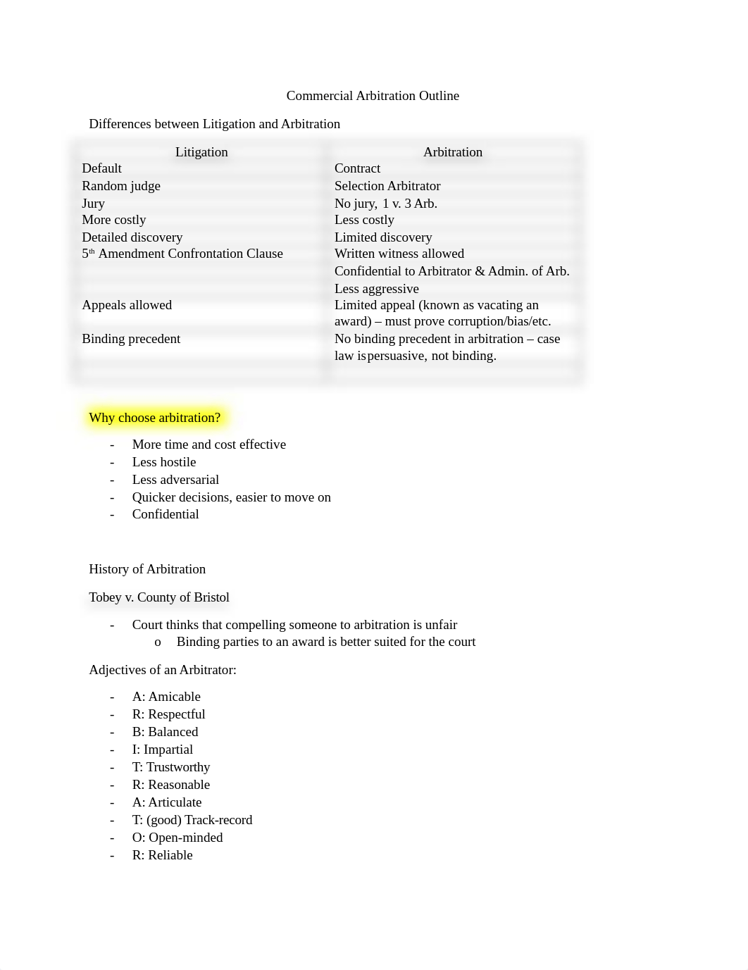 Commercial Arbitration Outline.docx_d4exla6xvr7_page1