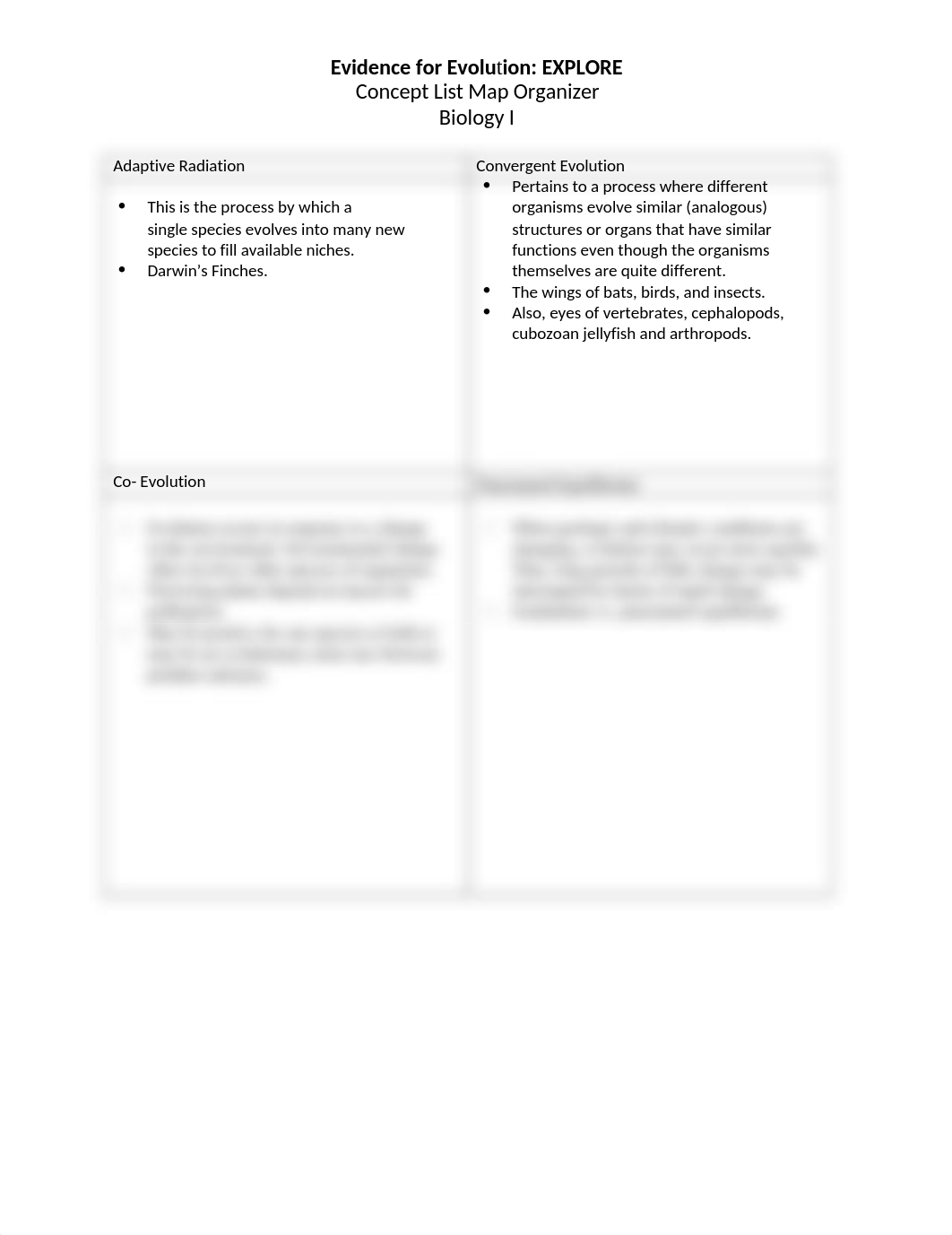 Evidence forEvolution Concept List Map Organizer.docx_d4f4az7syjq_page1