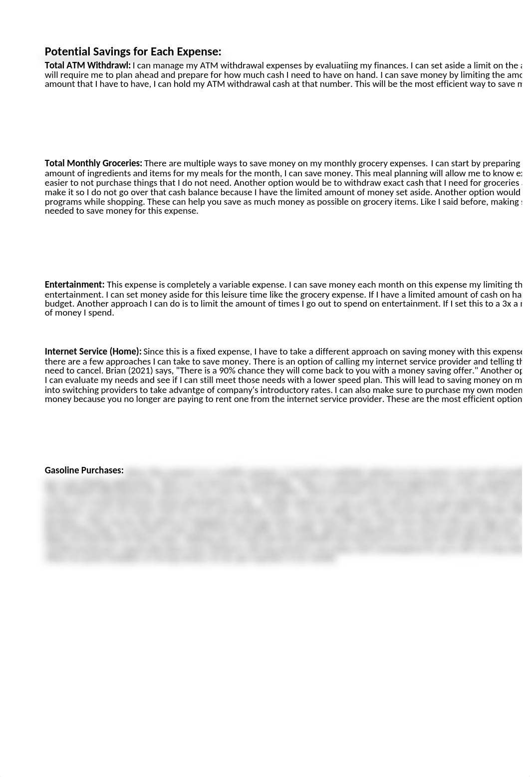 MGMT-230-45 Week 5 Assignment Fixed and Variable Expenses At Home.xlsx_d4ff8tc1e6z_page2