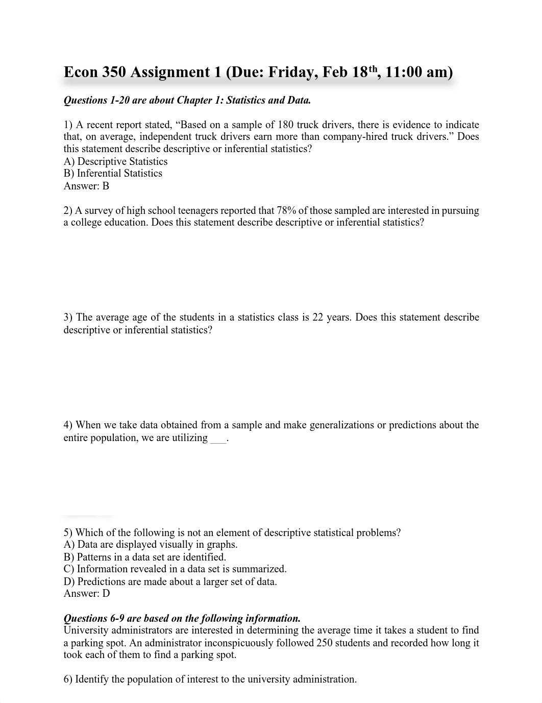 ECON Statistics - Assignment 1 solution.pdf_d4fn9nffbr0_page1