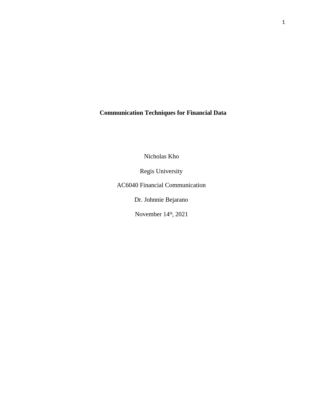 AC6040 Communication Techniques Paper Nicholas Kho .docx_d4fnq25g6ws_page1