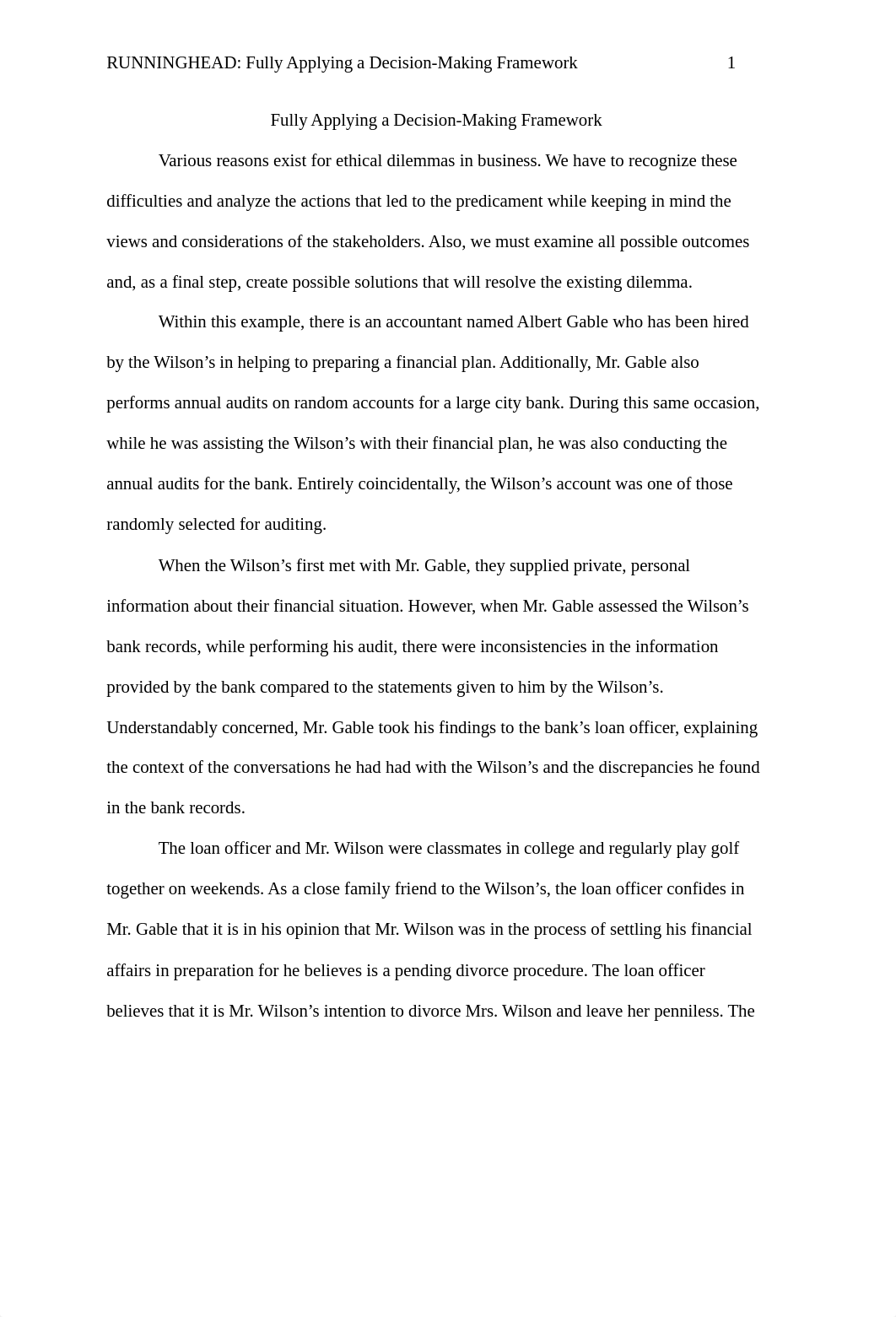 ACC 260 Week 8 Assignment Fully Applying a Decision-Making Framework_d4ft5dwvqzq_page1