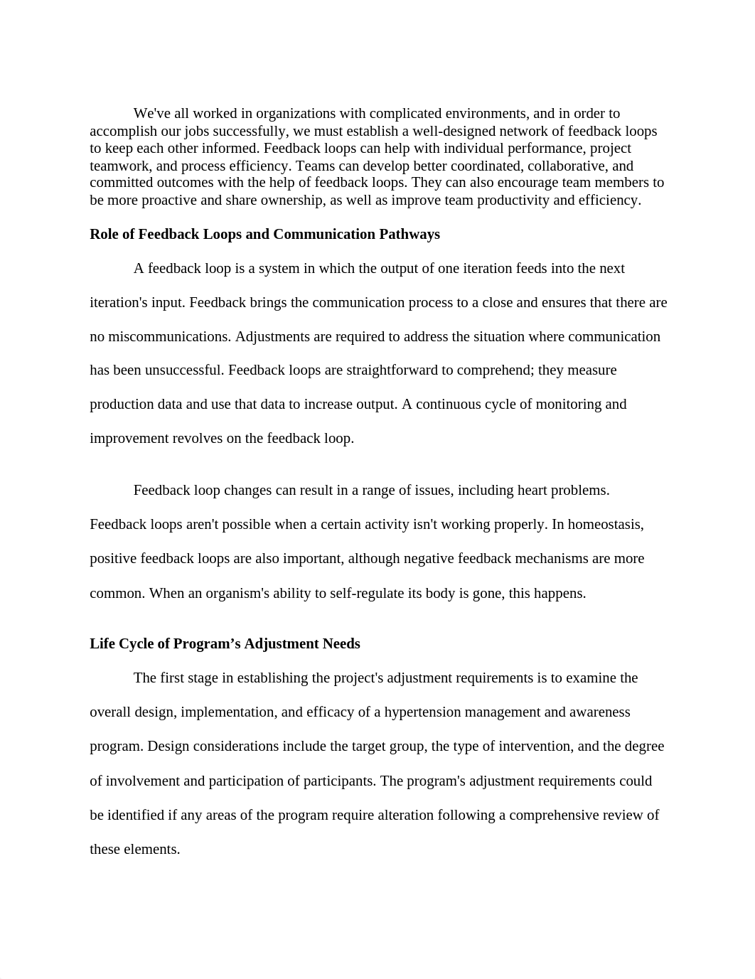 6-2 Short Paper Feedback Loops and Risk and Benefits Analysis.docx_d4g18nku7ch_page1