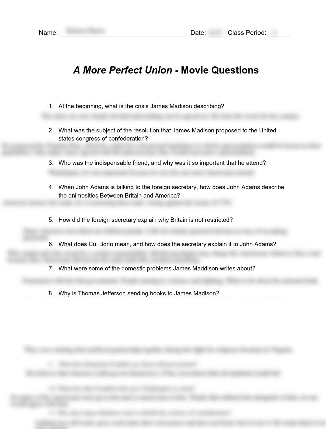 Kami Export - A More Perfect Union Movie QuestIons.pdf_d4g40jz7rvi_page1