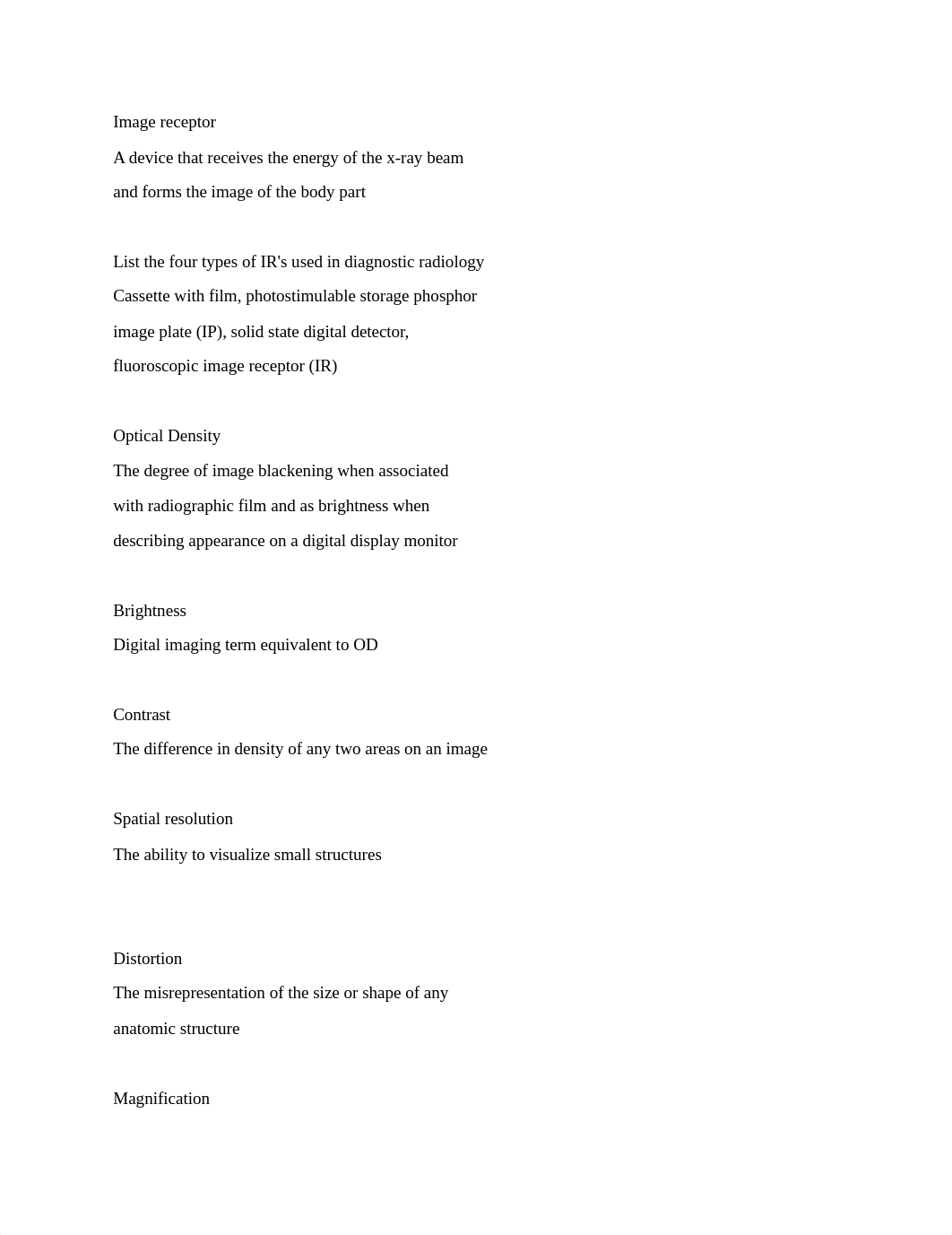 Radiographic postioning & procedures chapter 1.docx_d4g4s93ftgb_page1