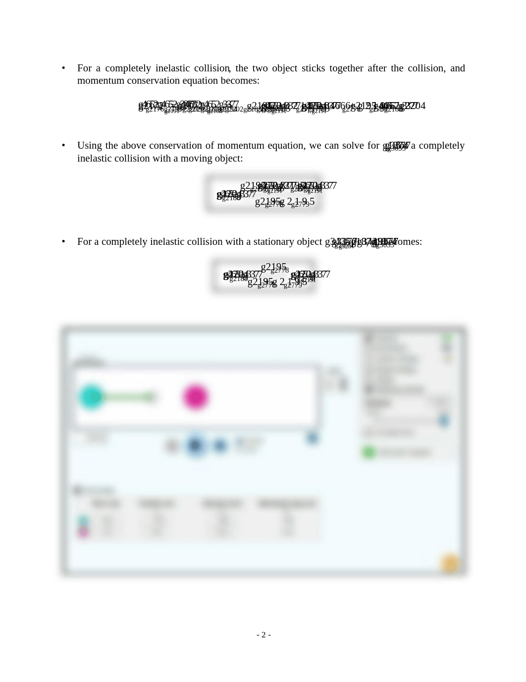 Phys Online Lab 09 - Momentum and Collisions.pdf_d4g9v8j1ms1_page2