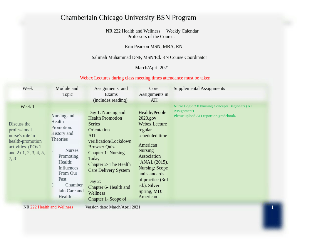 NR 222 Course Calendar MarchApril 2021.docx_d4gq038fl79_page1