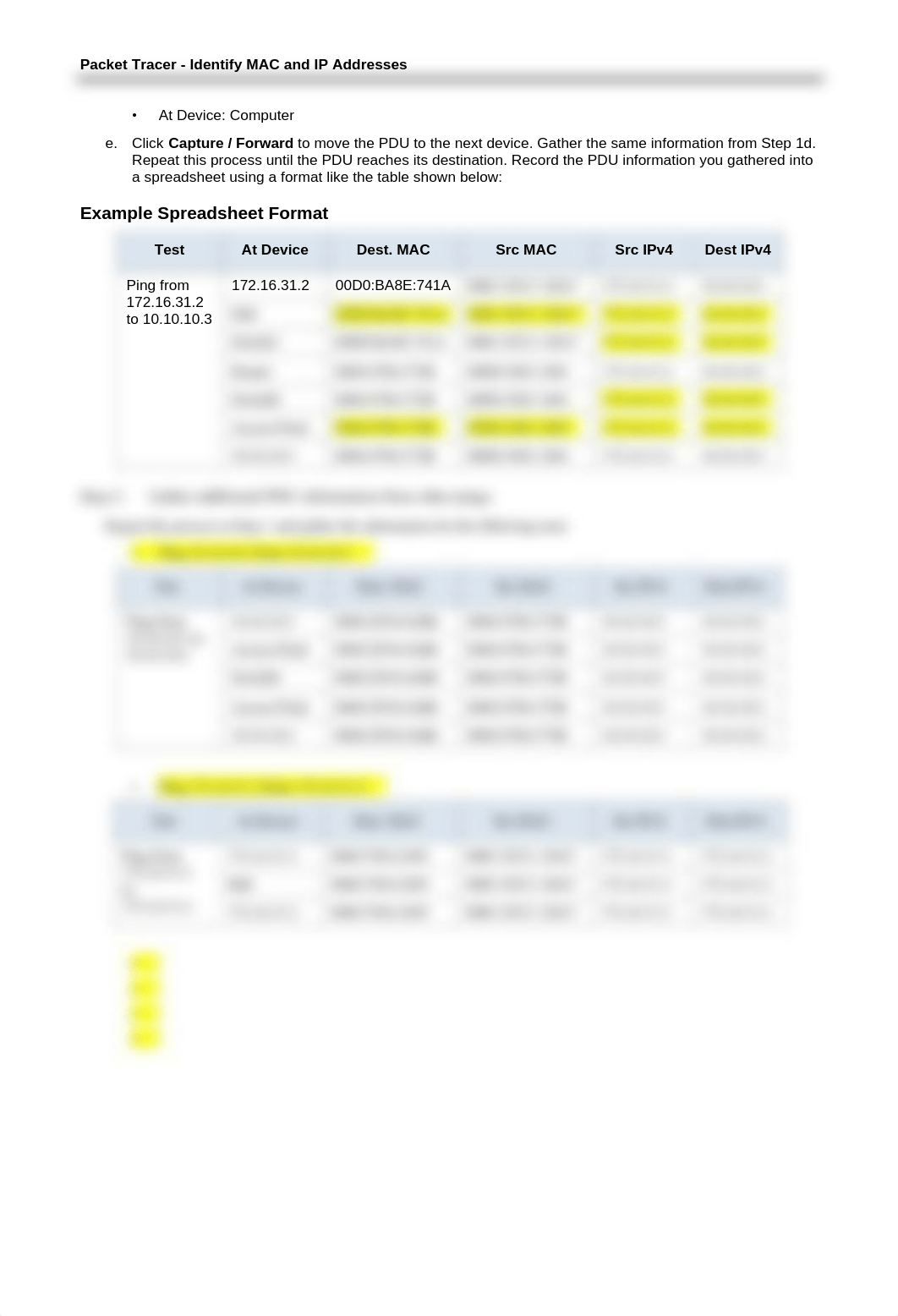 5.3.1.3 Packet Tracer - Identify MAC and IP AddressesPDF.pdf_d4gxxcy4uyn_page2