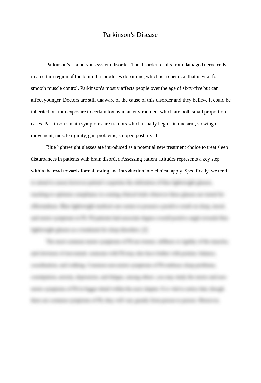 Parkinson's Disease APA format references GPS.docx_d4h6m8wydd4_page1