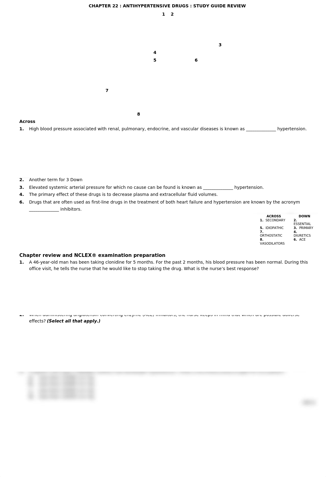 CHAPTER 22_ANTIHYPERTENSIVE DRUGS_STUDY GUIDE REVIEW.docx_d4h86q8b70a_page1