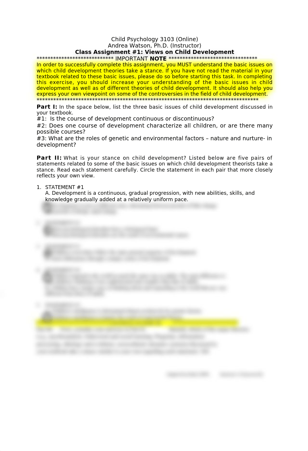 CA #1 Views on Child Development .doc_d4hbqen3rxr_page1