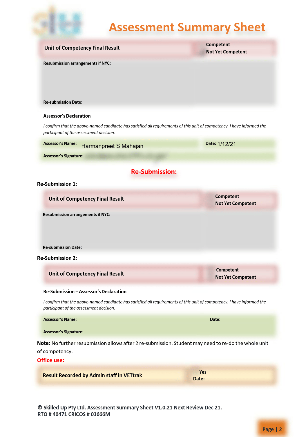 106415 Harjot SITHCCC008 - Prepare vegetable, fruit, eggs and farinaceous dishes.pdf_d4hk9ld665x_page2