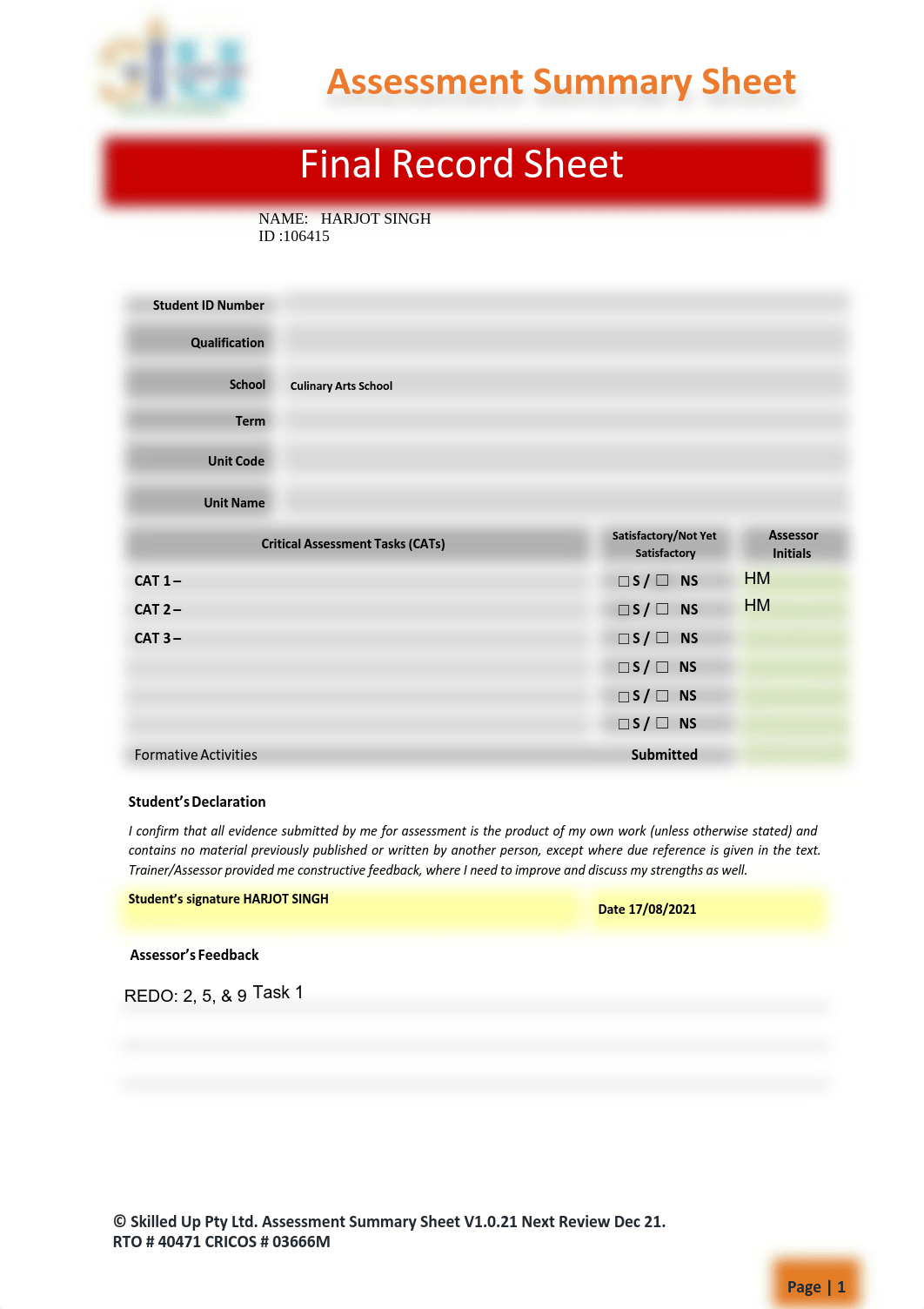 106415 Harjot SITHCCC008 - Prepare vegetable, fruit, eggs and farinaceous dishes.pdf_d4hk9ld665x_page1