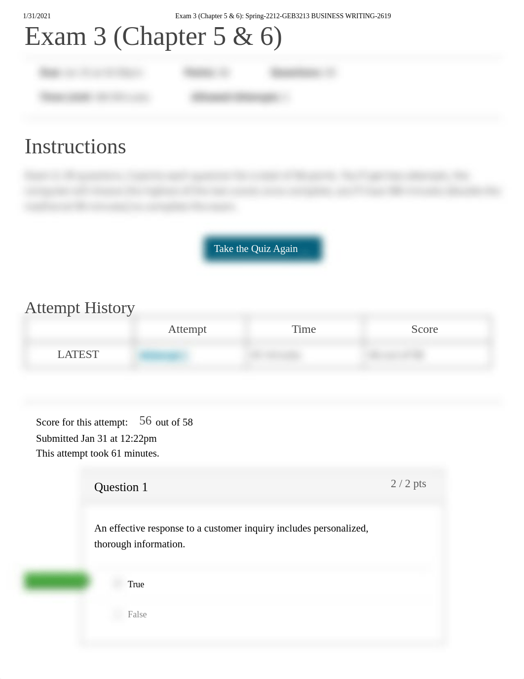 Exam 3 (Chapter 5 & 6)_ Spring-2212-GEB3213 BUSINESS WRITING-2619.pdf_d4hmltqsshp_page1