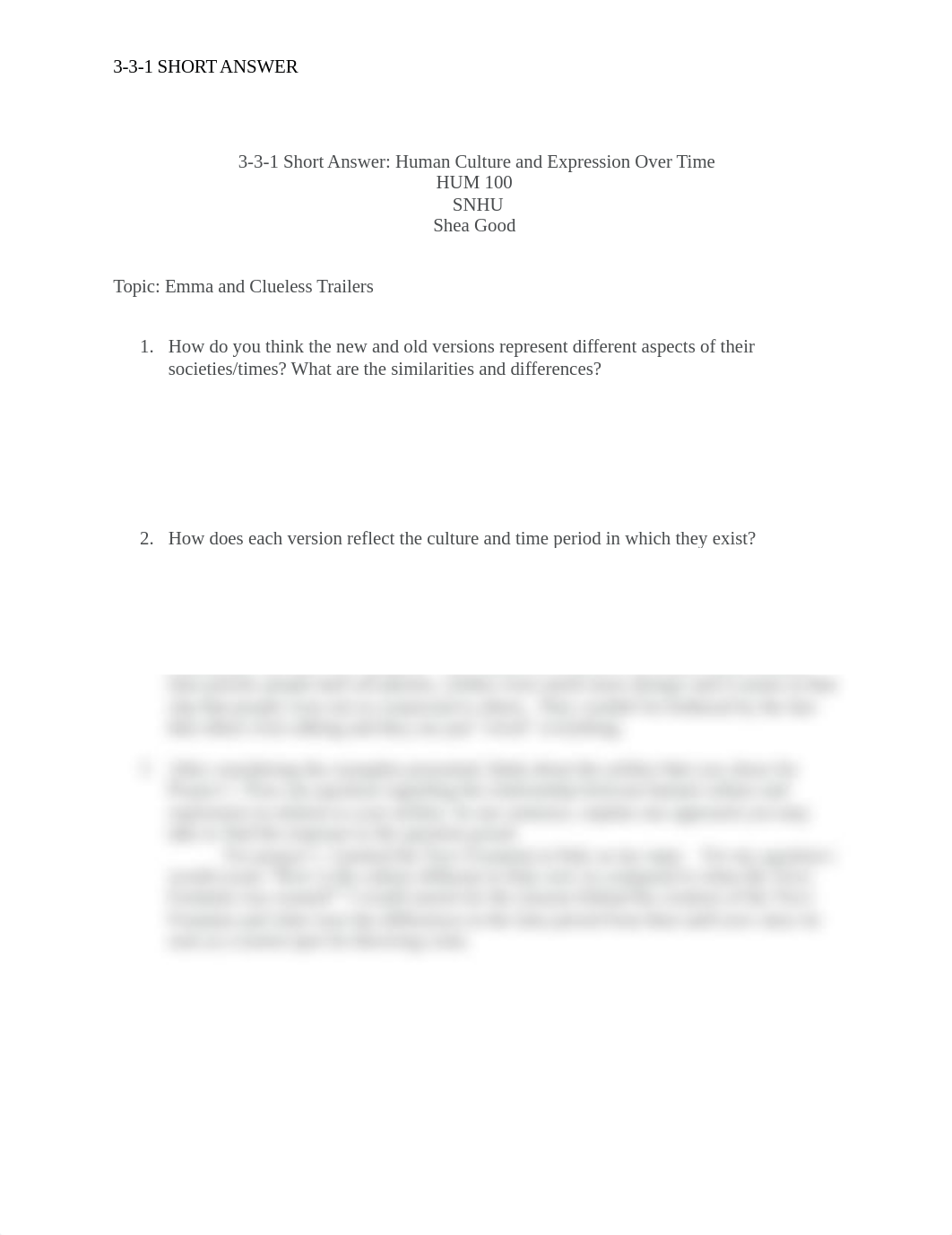 3-3-1 Short Answer: Human Culture and Expression Over Time_d4hv2tagml5_page1