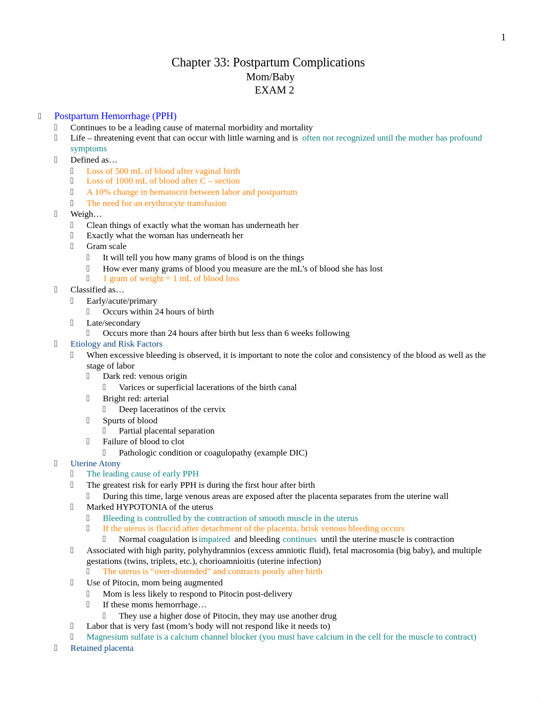 Chapter 33 Postpartum Complications.docx_d4i5zgv56mj_page1