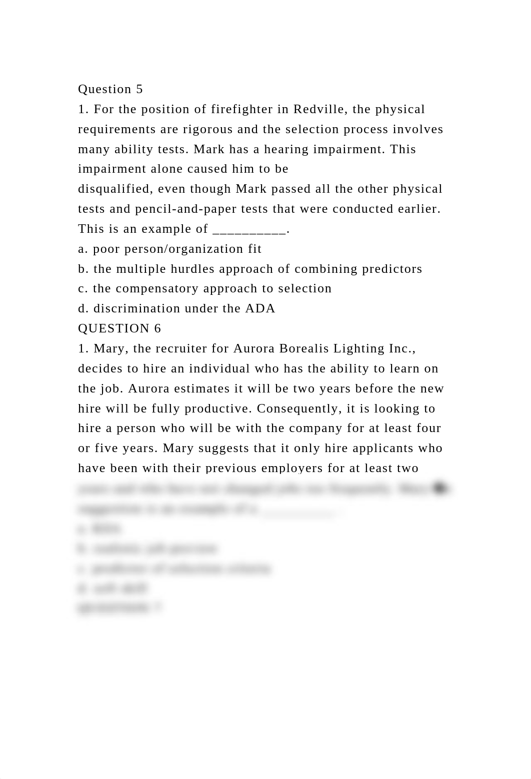 Question 51. For the position of firefighter in Redville, the phys.docx_d4ioexkyakc_page2