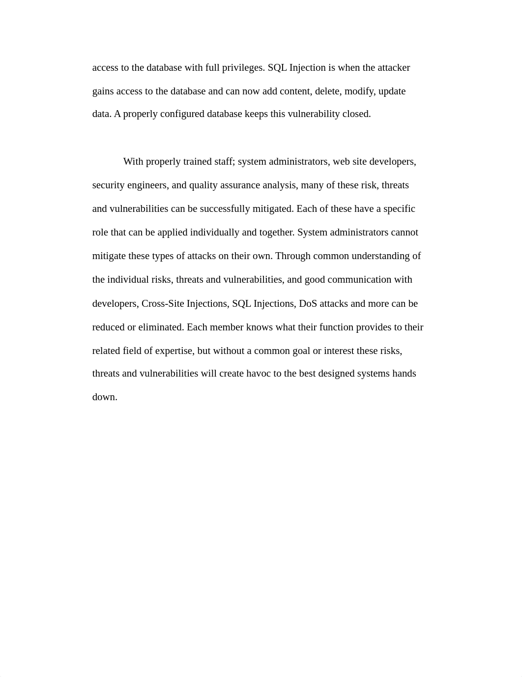 Unit 4 Project Part 3 - Identify Risk, Threats and Vulnerabilities 25 October 2014_d4iofs3p80l_page2