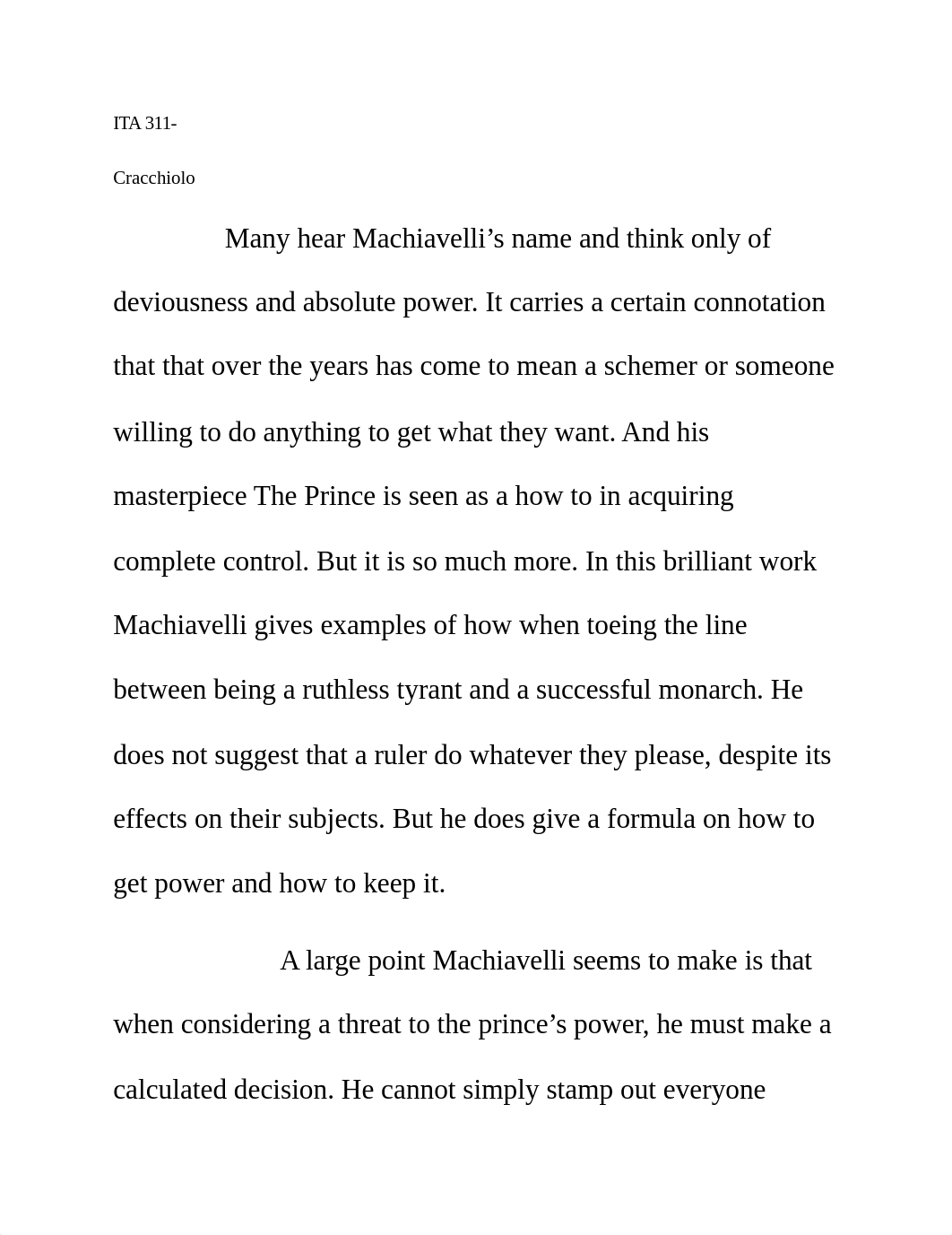 Machiavelli Essay_d4ip47vean8_page1