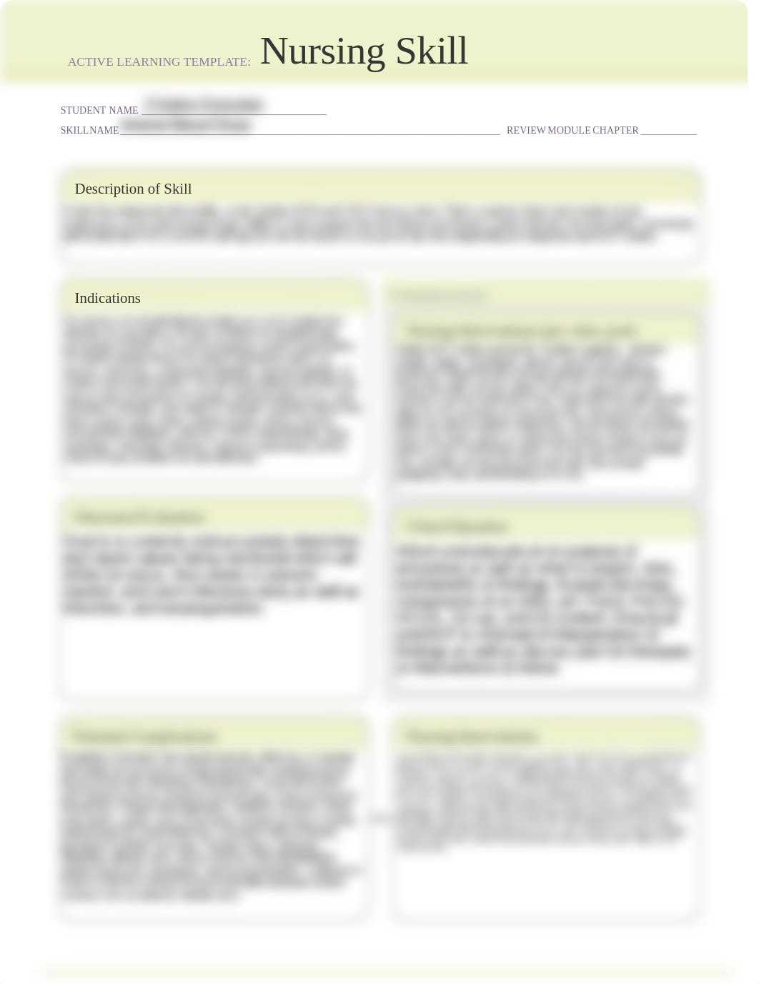 Arterial Blood Draw - SIM2 - ATI template Nursing Skill - S_IV.pdf_d4itcqy4kiw_page1