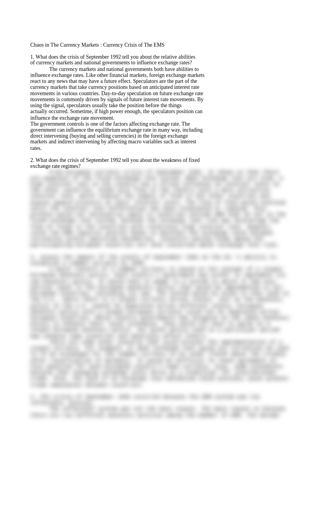 Chaos in the currency market Essay_d4izigj4me7_page1