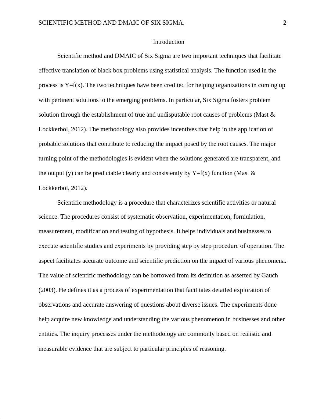 Scientific Method and Six Sigma DMAIC PAPER (2).docx_d4j2lcvcqvi_page2