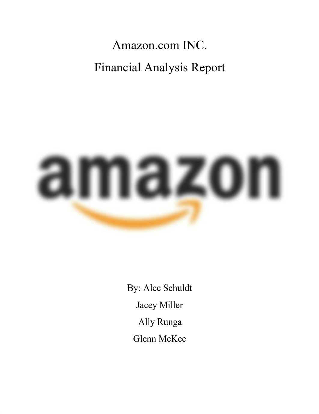 Amazon Financial Analysis_Group 4.pdf_d4j3mf7jar8_page1