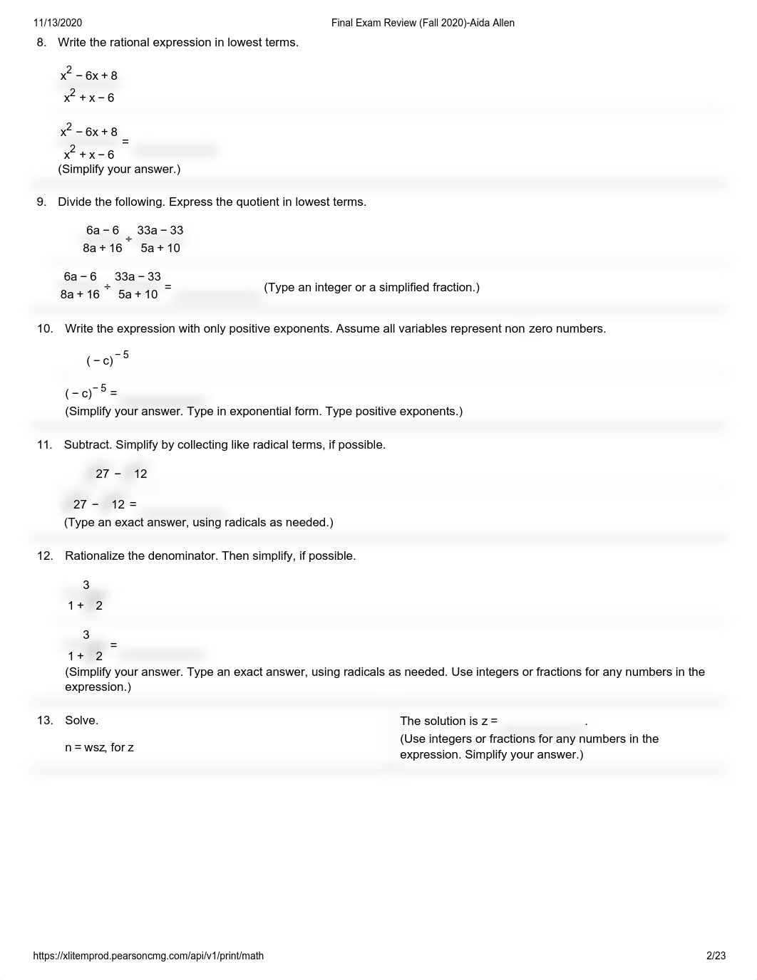 Math 1315 Final Exam Review (Fall 2020).pdf_d4j659enjsp_page2