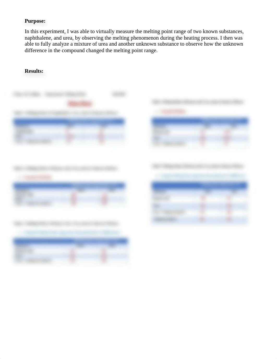 CHEM 211 Experiment 1 Melting Points .docx_d4jcfmexl96_page2