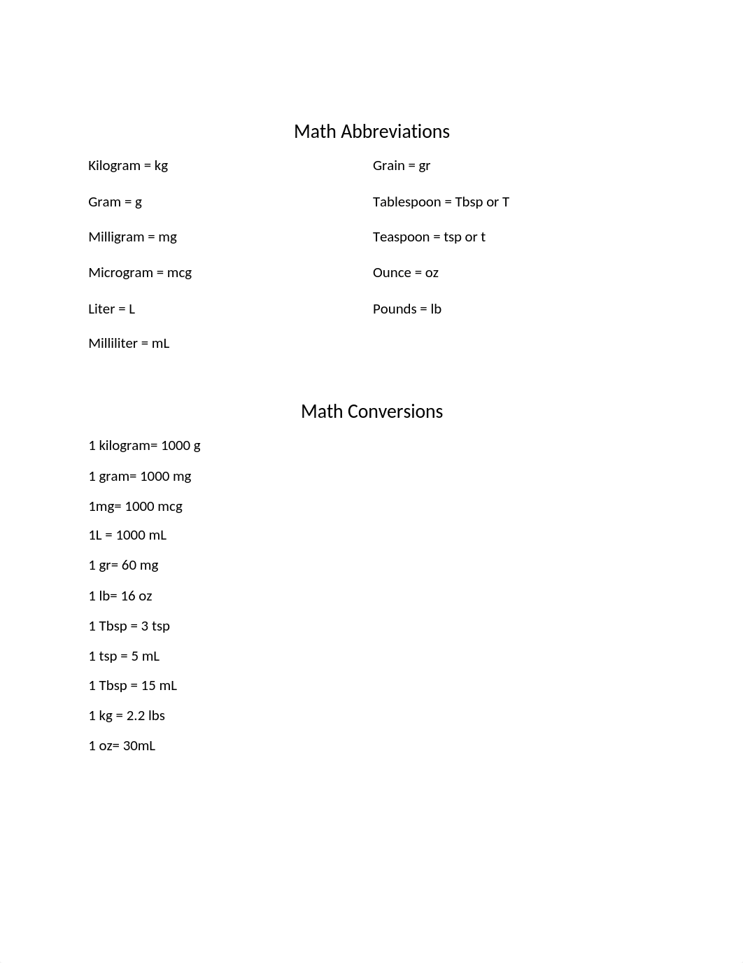 Abbreviation, Lab Value and Nursing Handbook Quiz (1).docx_d4jgpoyx1q2_page2