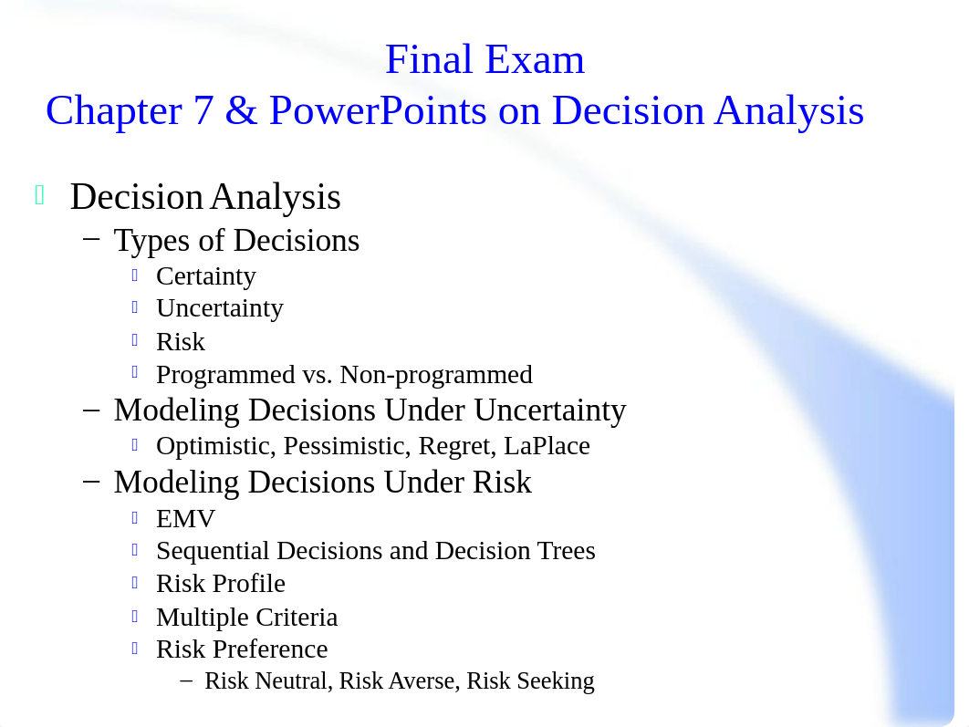 EM505_Exam II Outline_Fall_ 2017.ppt_d4jog2836tm_page2