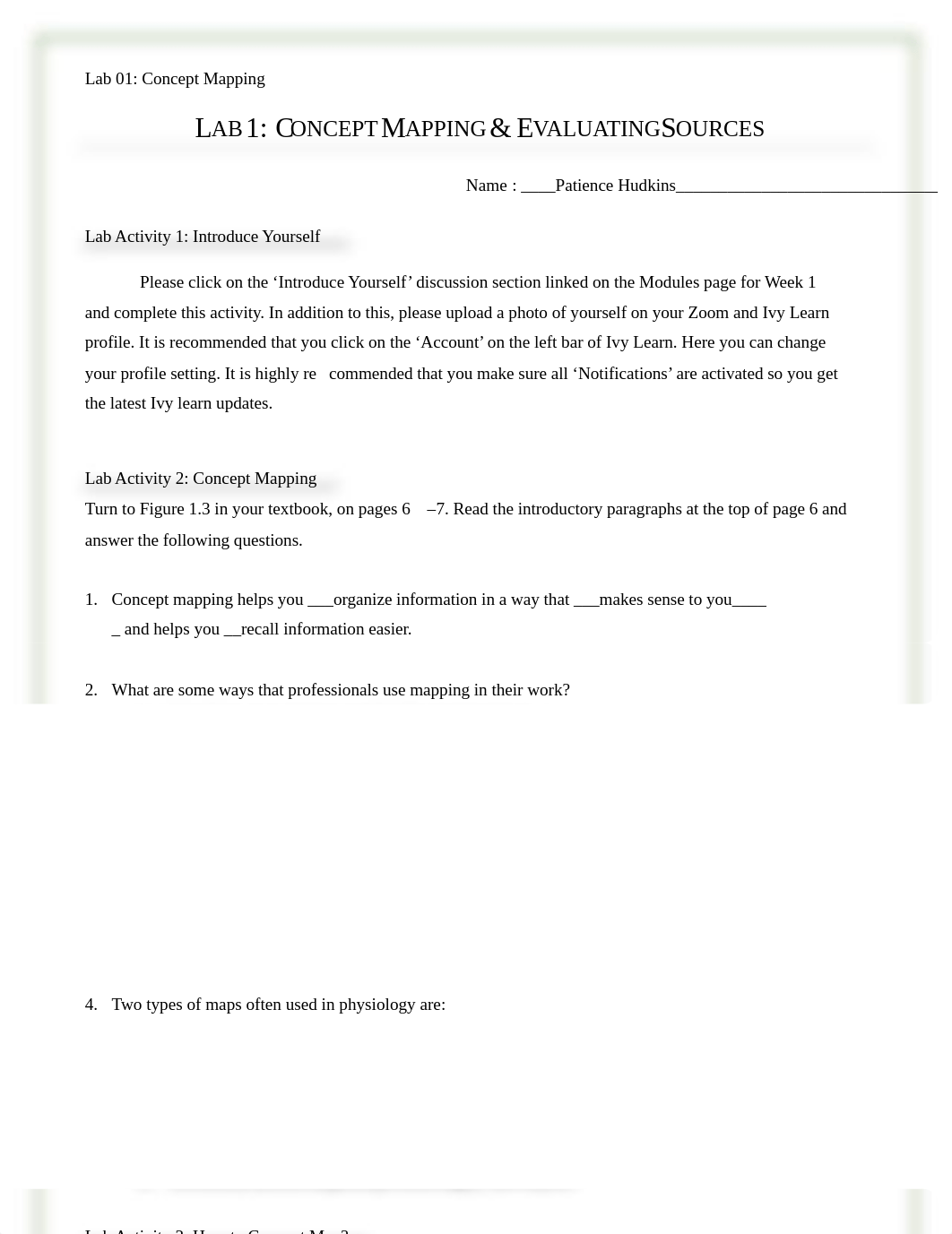 ONLINE Lab 1 - Concept Mapping ^0 Evaluating Information Sources.pdf_d4jrii3e6k1_page1