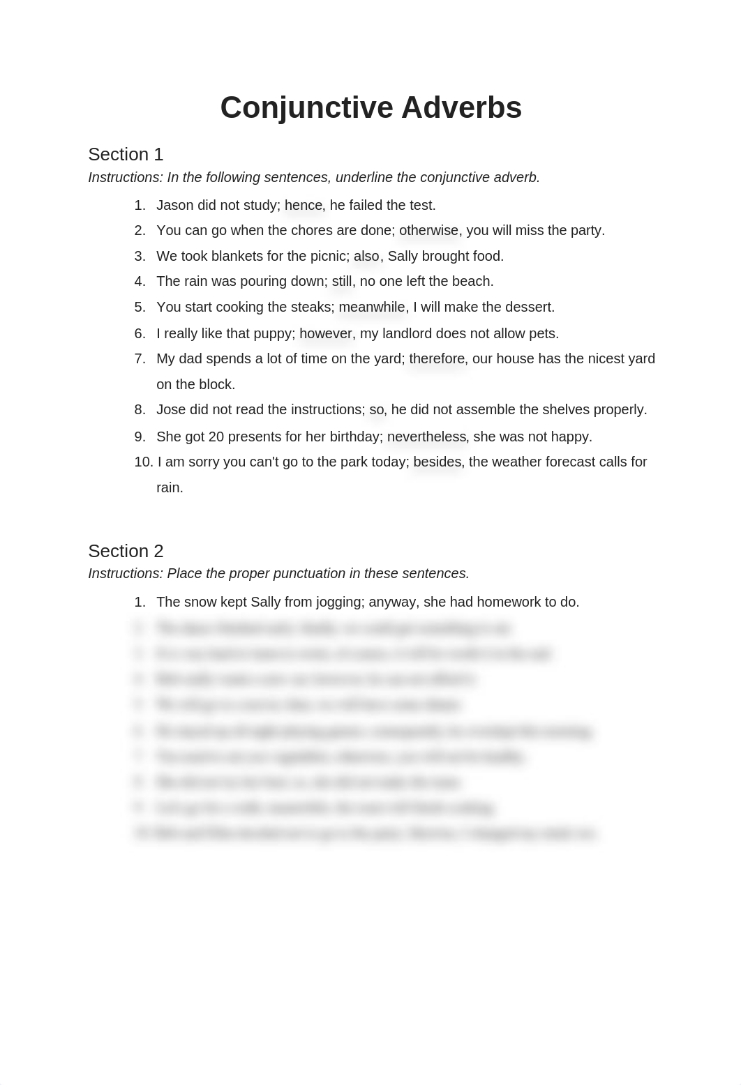 Victoria Alverson - Conjunctive Adverbs_d4jsn3xucsv_page1