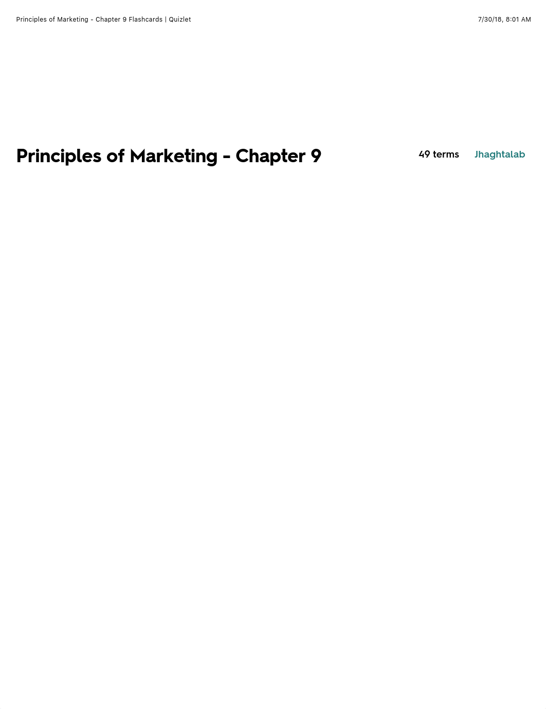 Principles of Marketing - Chapter 9 Flashcards | Quizlet.pdf_d4jx9ii2nma_page1