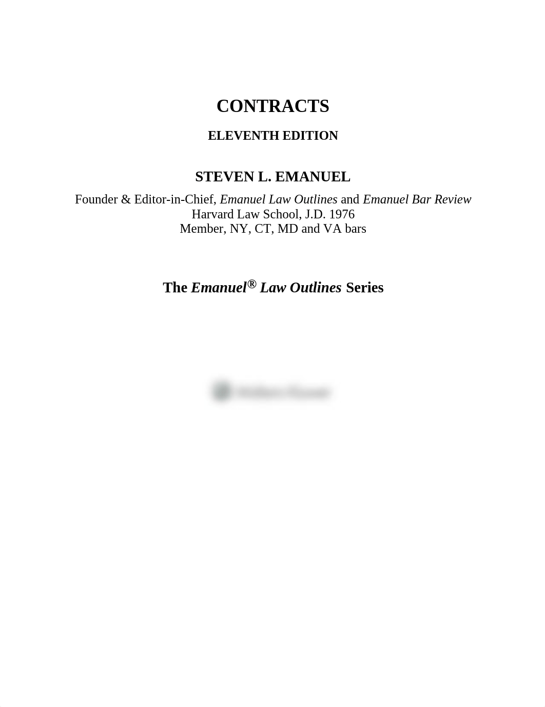 Emanuel Law Outlines for Contracts by Steven L. Emanuel (z-lib.org).pdf_d4k3mn50tbg_page2