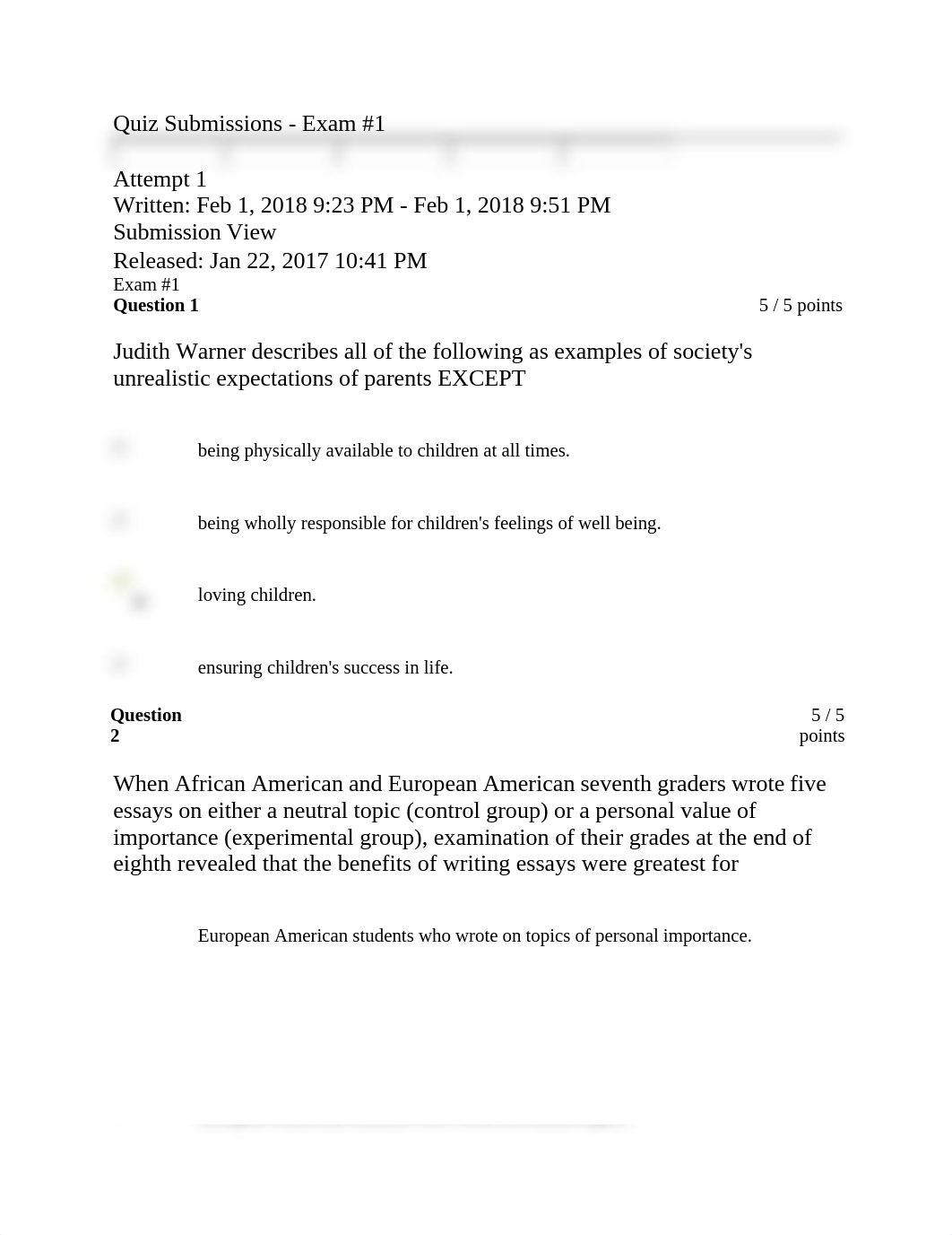 Exam 1 parents parenting lj.docx_d4k5m7dhct7_page1