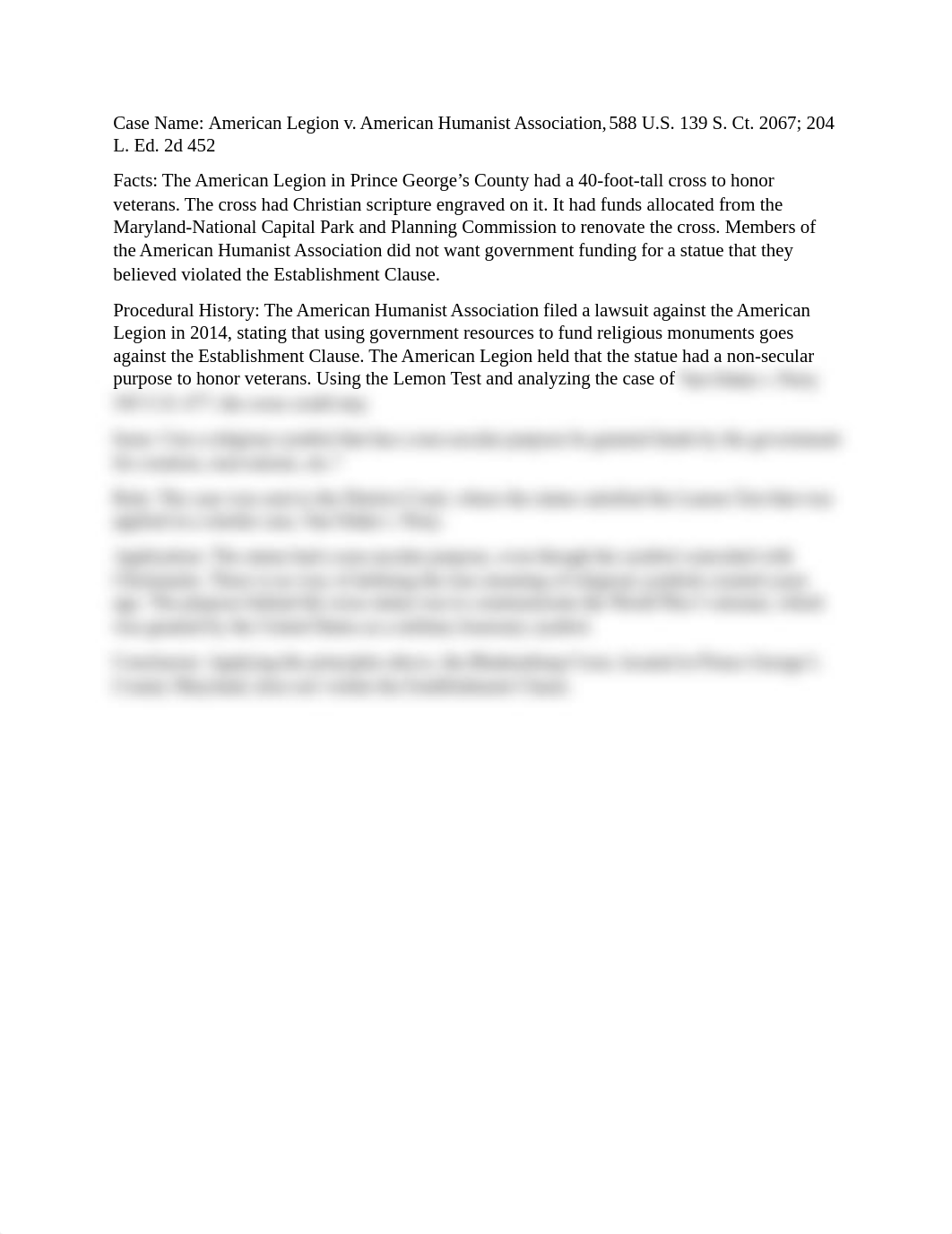 Case Study American Legion v. American Humanist Association.docx_d4k8k50pg8c_page1