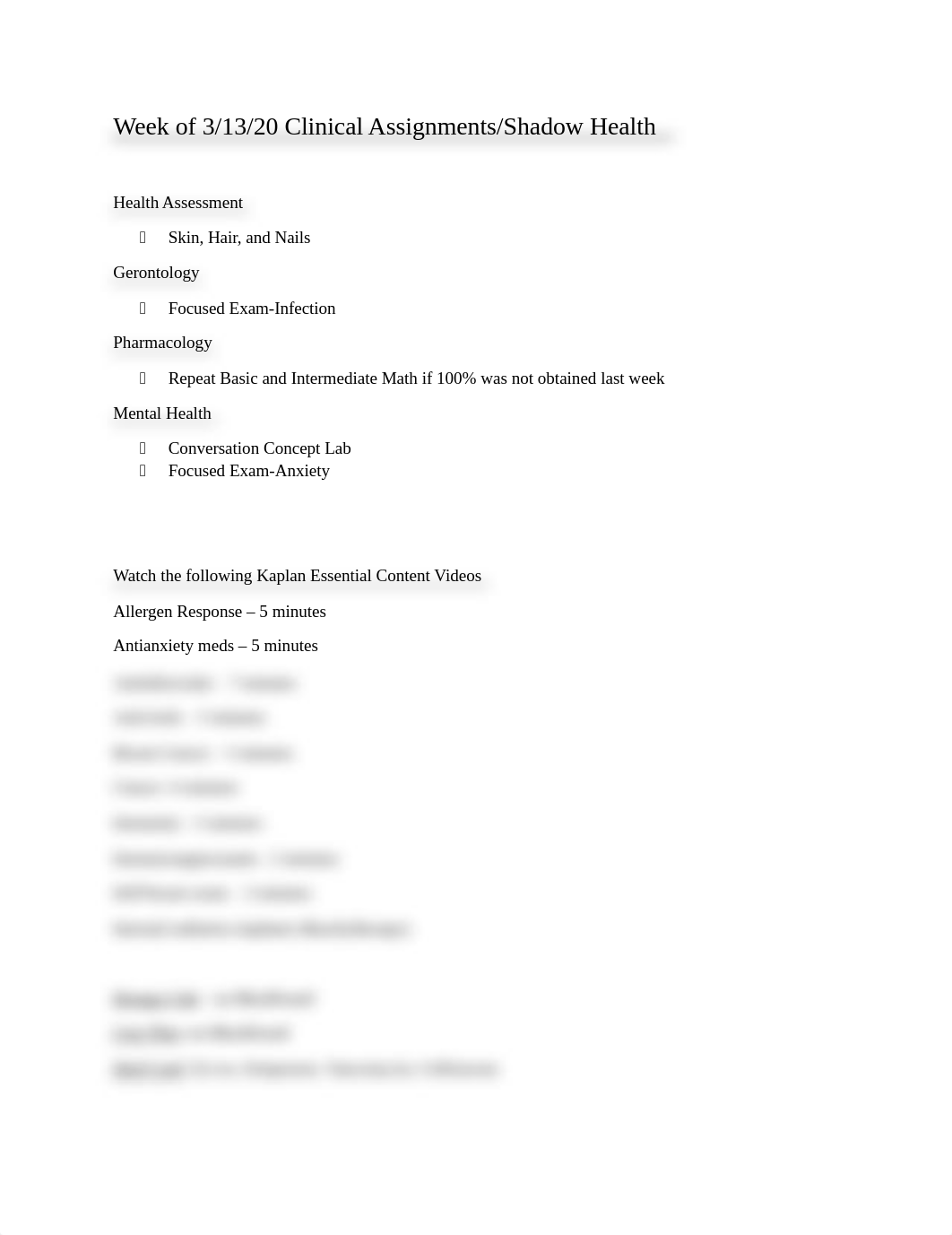 Week of 31320 assignment shadow health.docx_d4kdf70lfne_page1