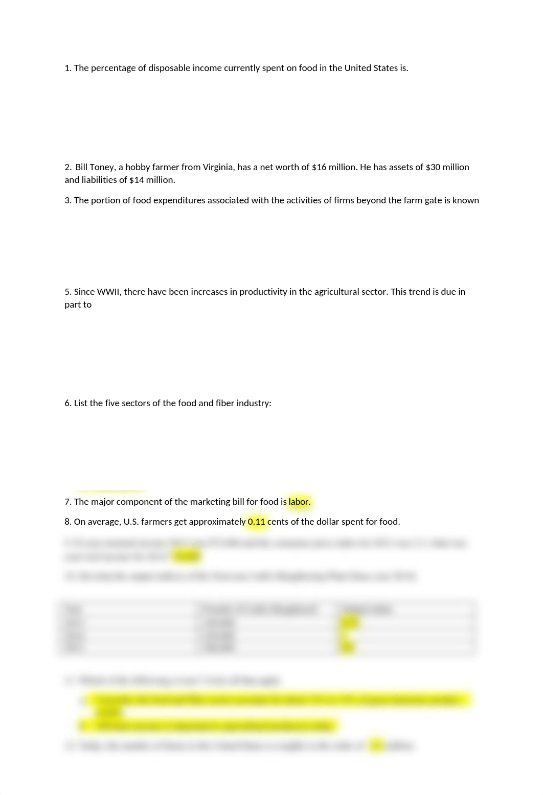 Chapter 2 The US Food and Fiber Industry Questions.docx_d4koyni8o4y_page1