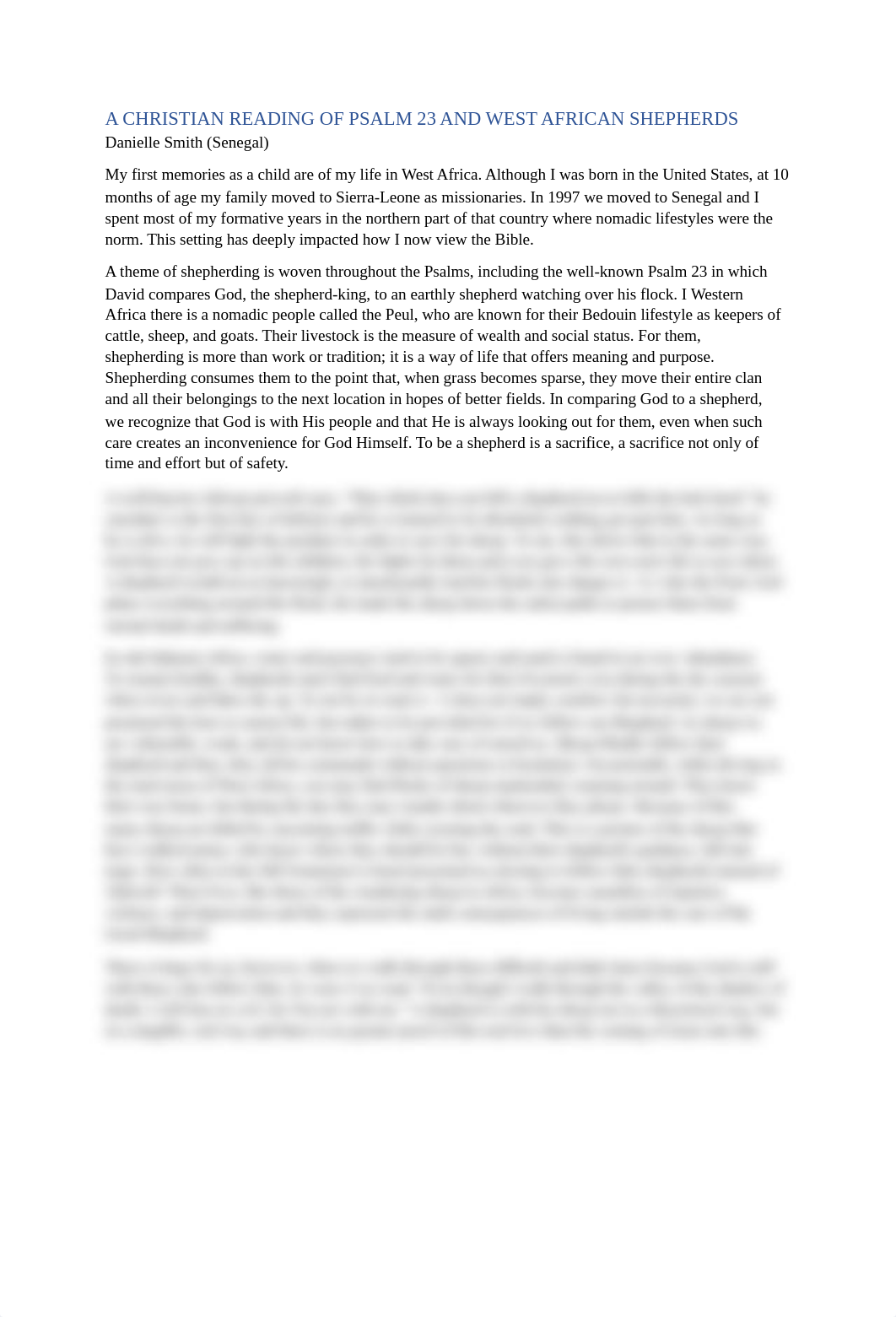 A CHRISTIAN READING OF PSALM 23 AND WEST AFRICAN SHEPHERDS2.pdf_d4krk5kdpr9_page1