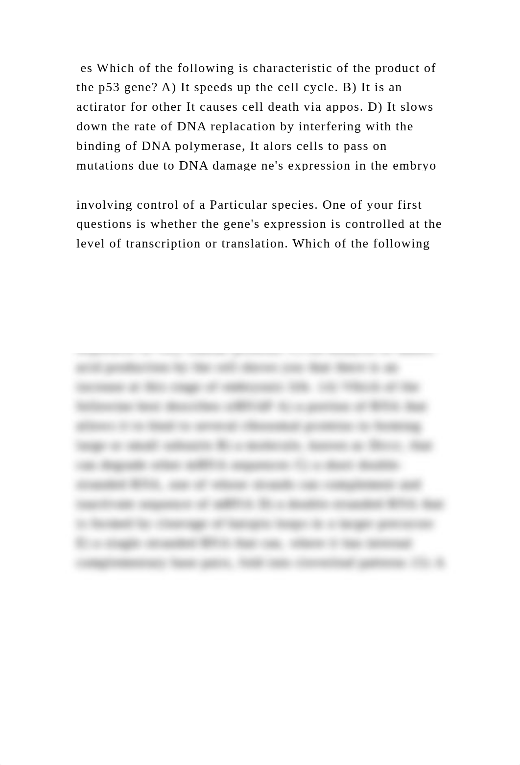 es Which of the following is characteristic of the product of the p53.docx_d4l56qjyuao_page2