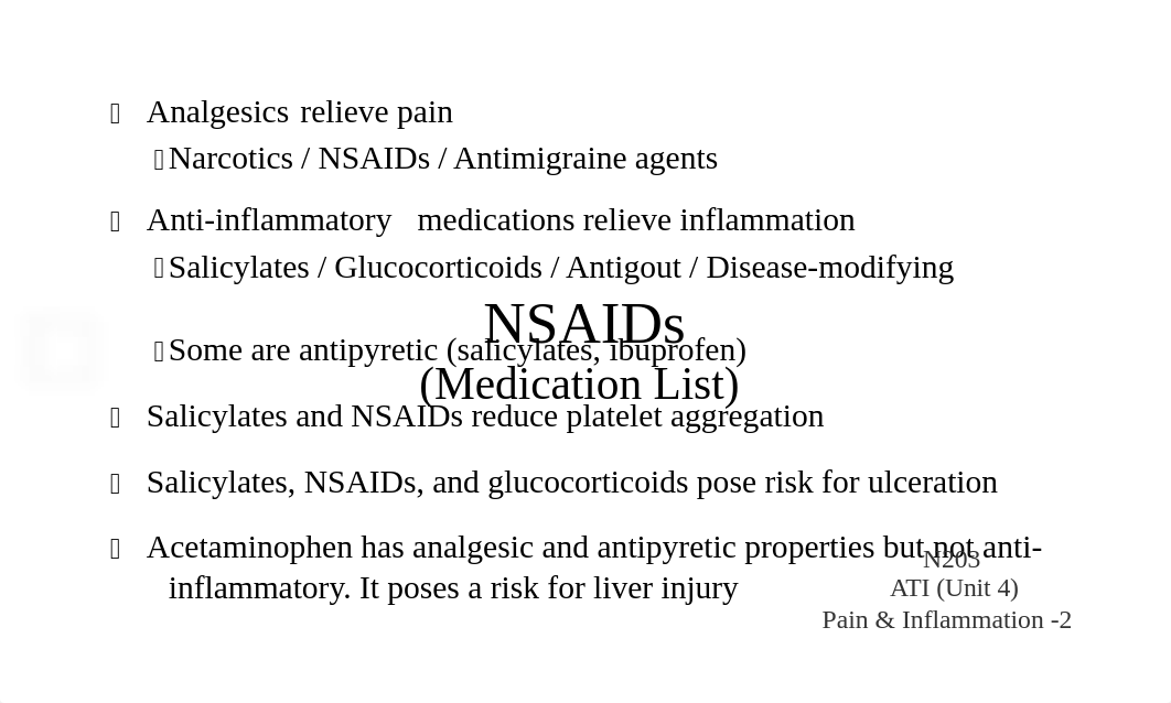 ATI Flash Cards 04, Medications for Pain and Inflammation_d4lrc0s61m6_page3