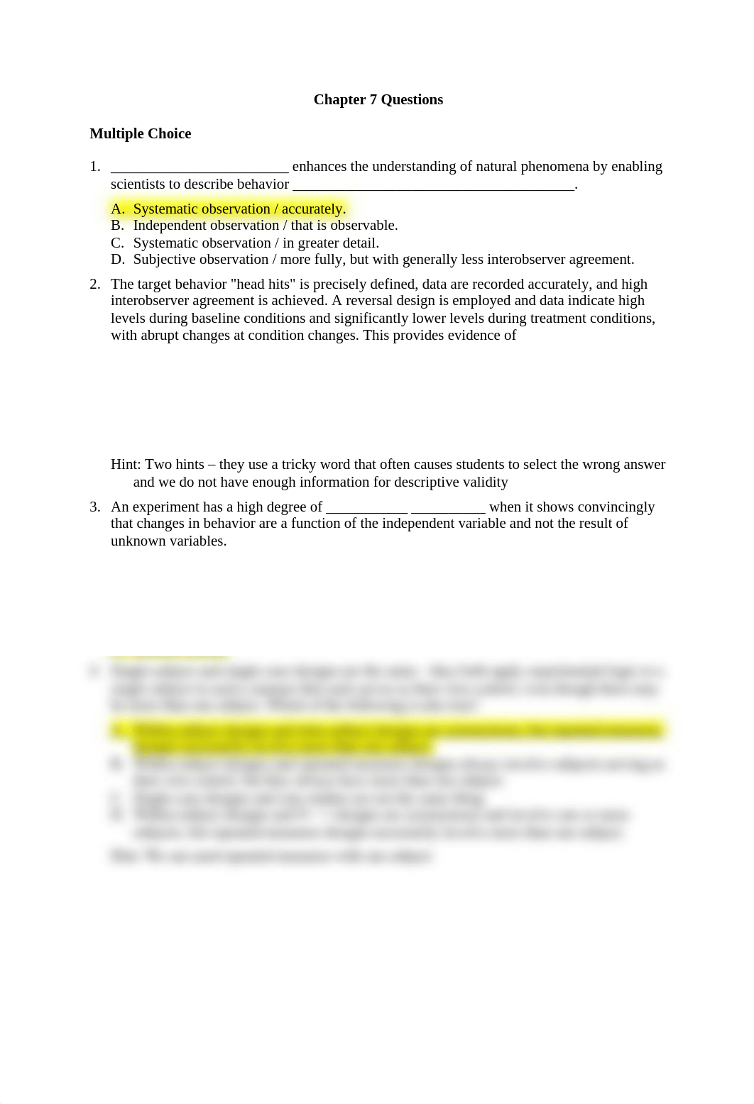 Chapter 7 Analyzing Behavior Change; Basic Assumptions and Strategies.docx_d4lrpq92pzd_page1