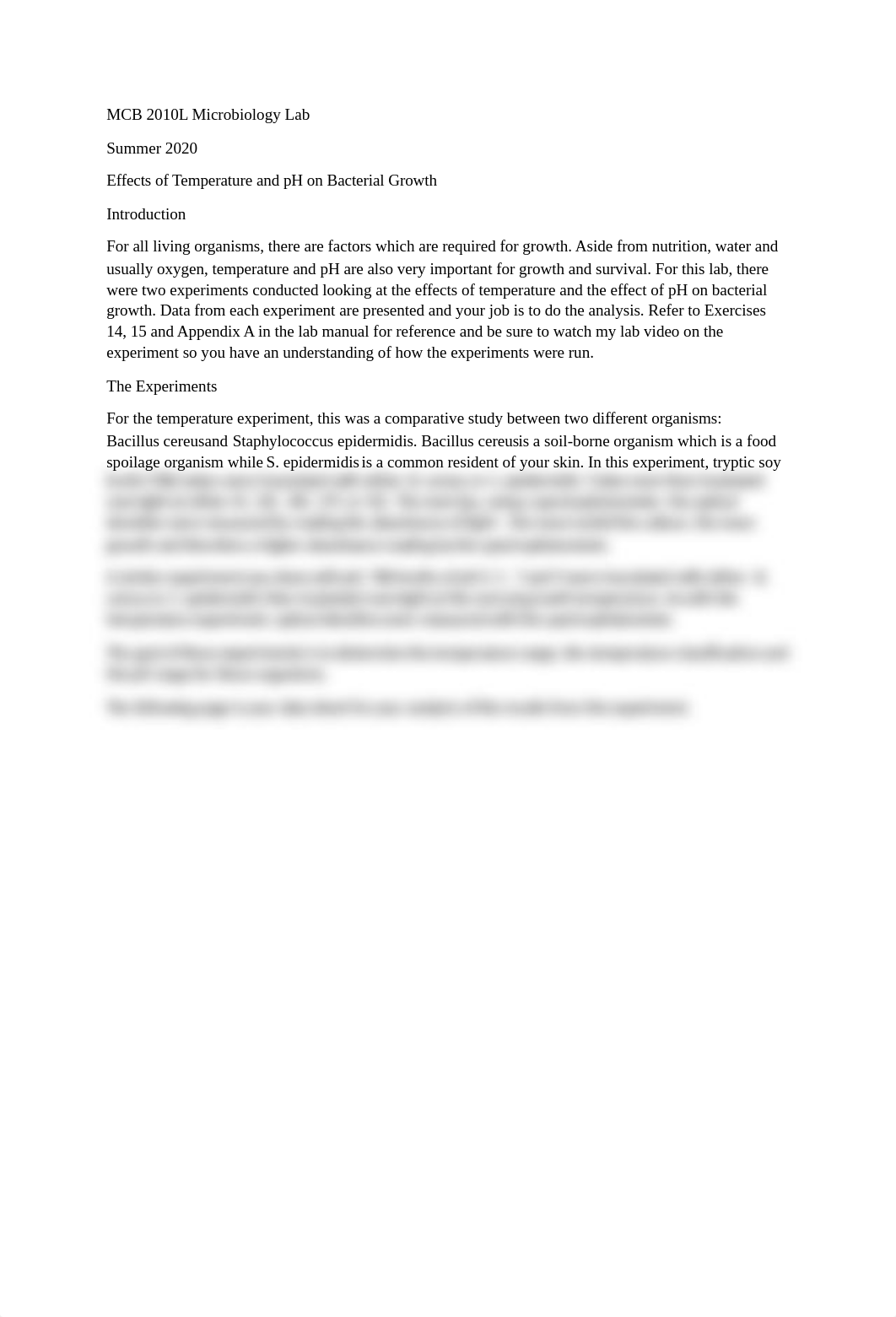 Effects of Temperature and pH on Bacterial Growth Lab Data Sheet.docx_d4lteda6j72_page1