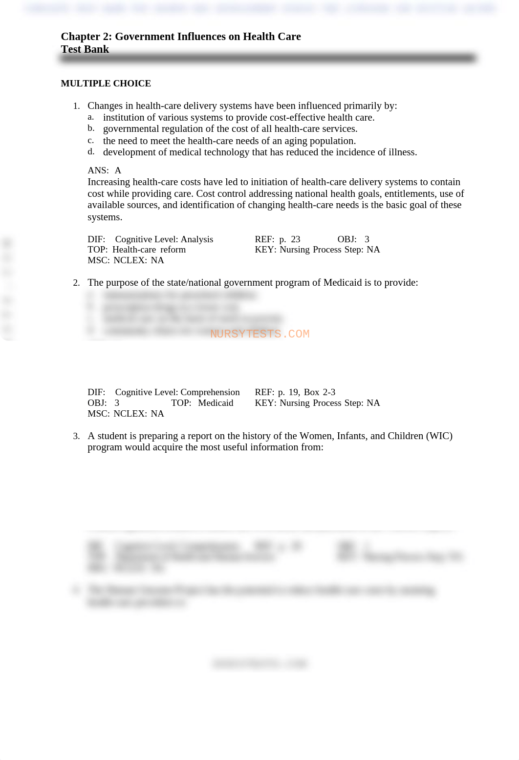 Test Bank Growth and Development Across the Lifespan 2nd Edition Leifer.pdf_d4m8o17mb42_page1