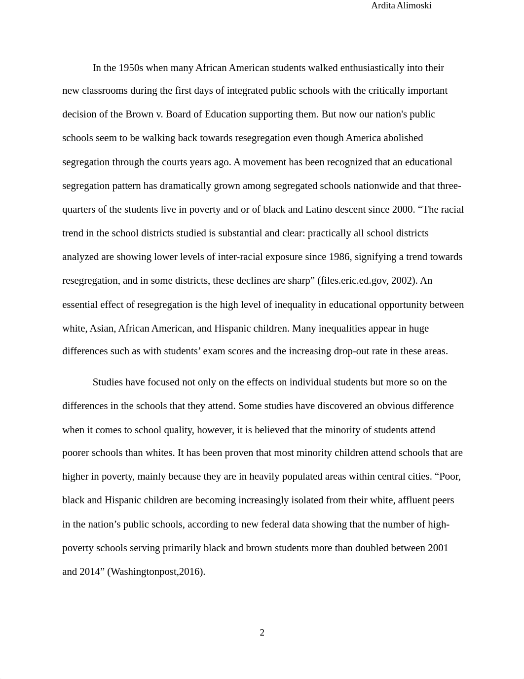 Paper # 3-Desegragation of America's inner city Schools.docx_d4m9svxs4gt_page2