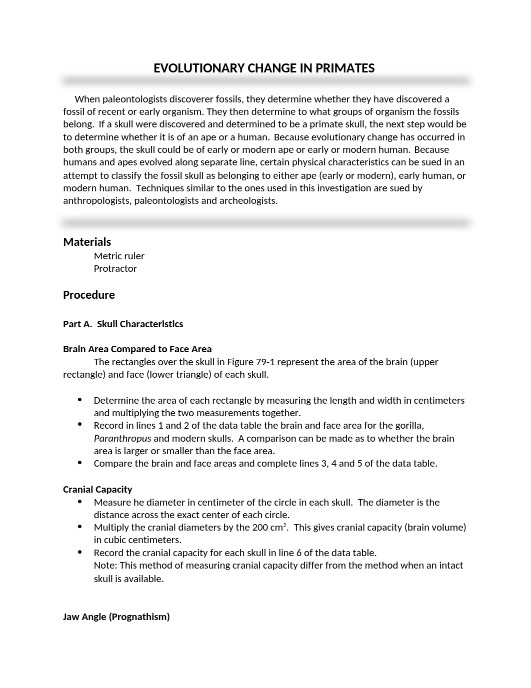 (H)EVOLUTIONARY CHANGE IN PRIMATES(4).docx_d4mat9822dp_page1