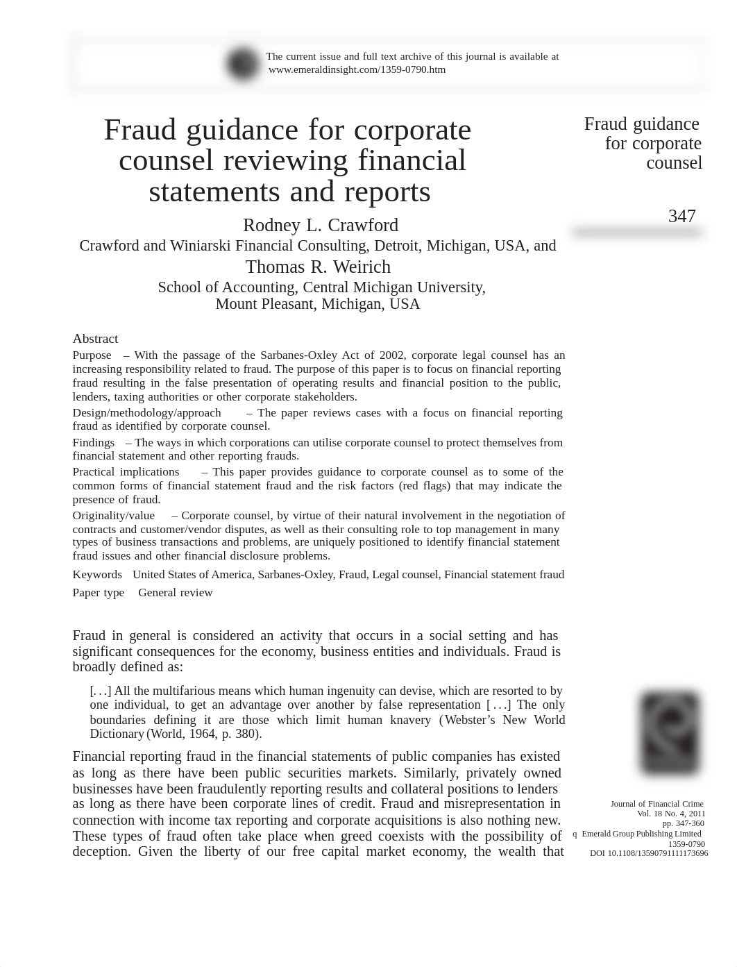 Fraud guidance for corporate counsel reviewing financial statements and reports_d4mathqnm4v_page1