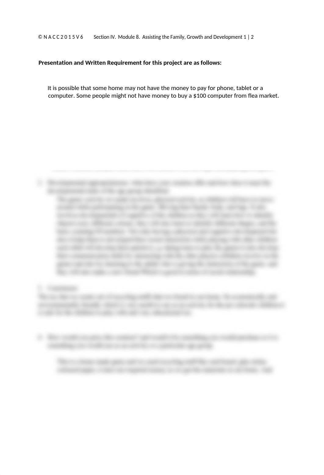 IV-9 Assigmt - Module 8 Assisting the Family.docx_d4moj5mex5e_page2